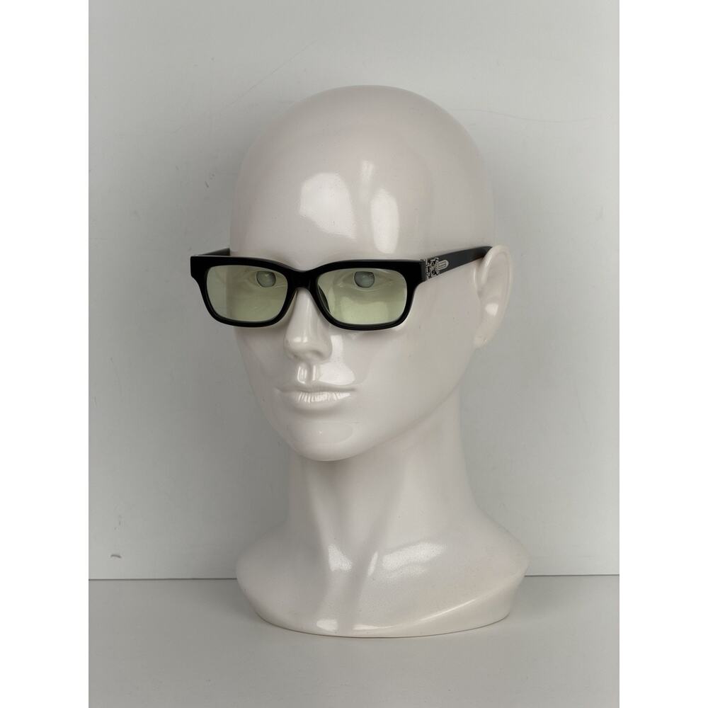 Chrome Hearts Eyeglasses Frame Hey Jack U Late II Black 5418-148 K1